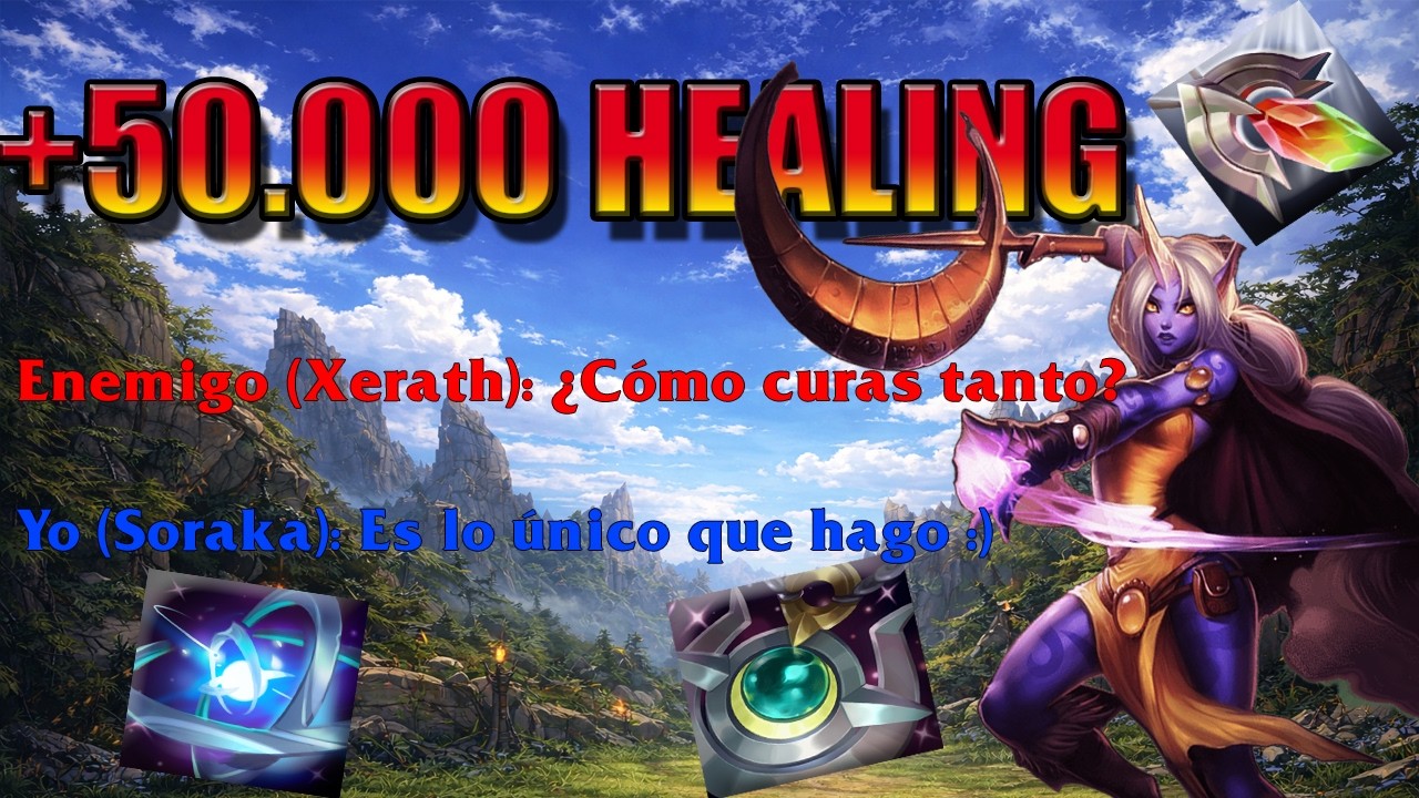 LOS RIVALES NO SE PUEDEN CREER LO QUE CURO CON SORAKA...