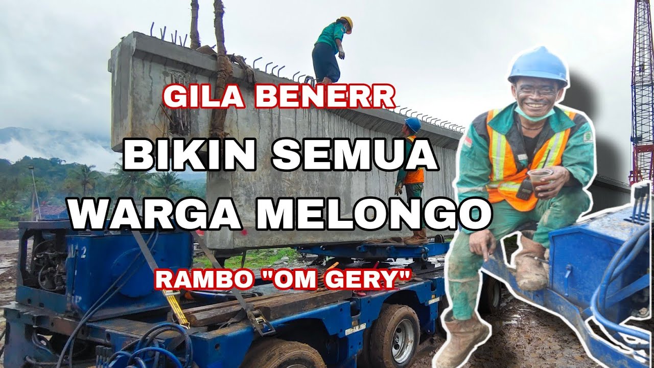 BIKIN SEMUA ORANG MELONGO ‼️ OM GERY BERAKSI DENGAN GAYA RAMBO TRUK MULTIAXLE MUATAN EXTREME