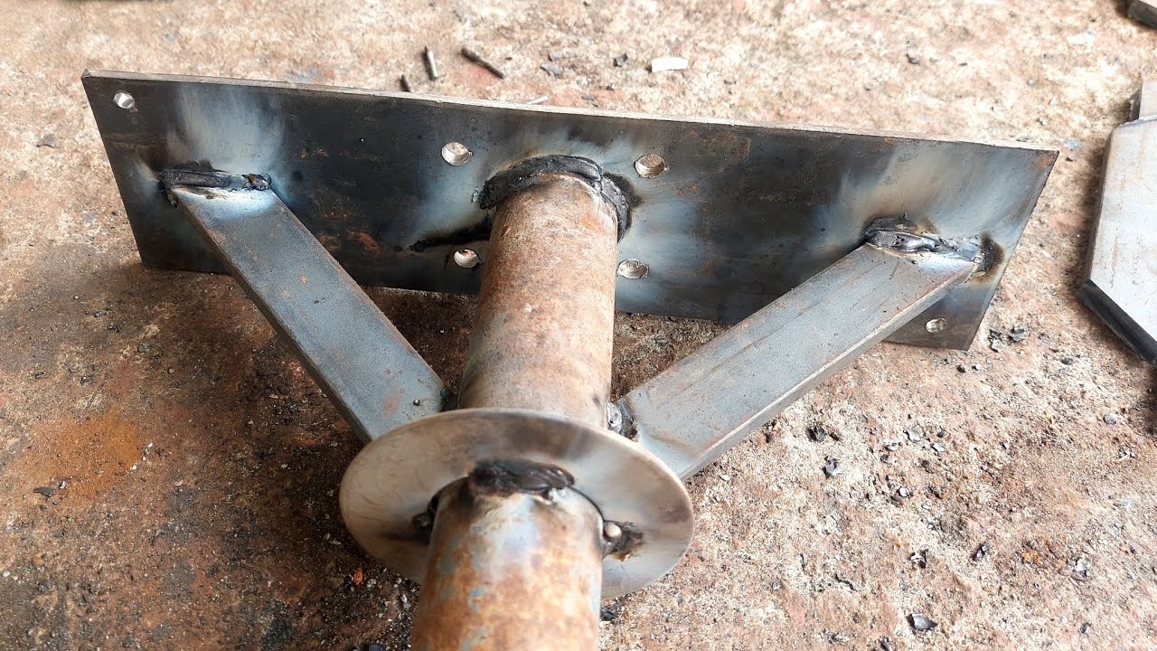 Old pipe using for new centring jack prosses