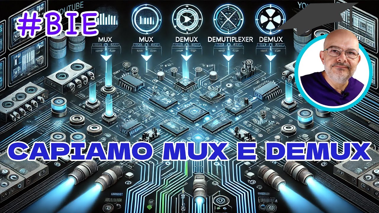 Come funzionano i multiplexer e demultiplexer digitali #BIE