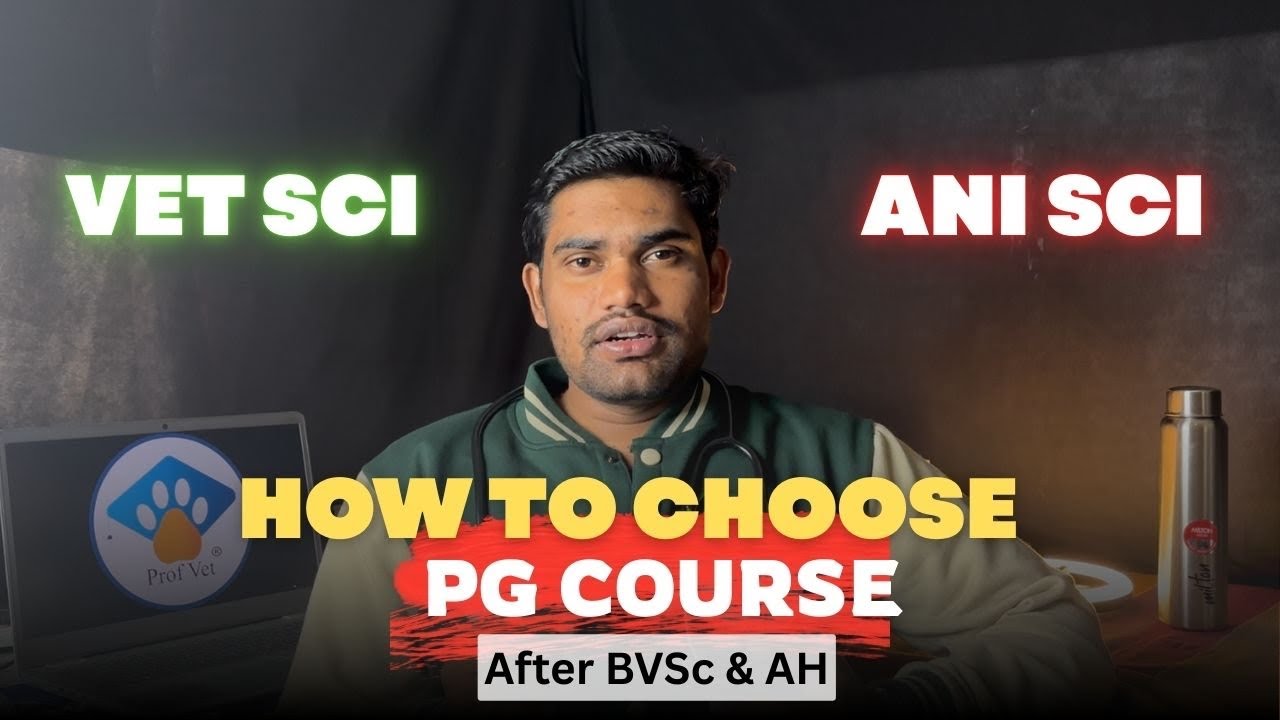 How to Choose PG Branch After BVSc & AH | MVSc Course suite for you ! Dr Abhijeet Believer #icarpg 
