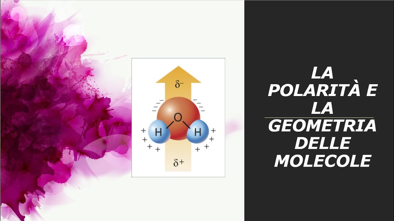 La polarità e la geometria molecolare