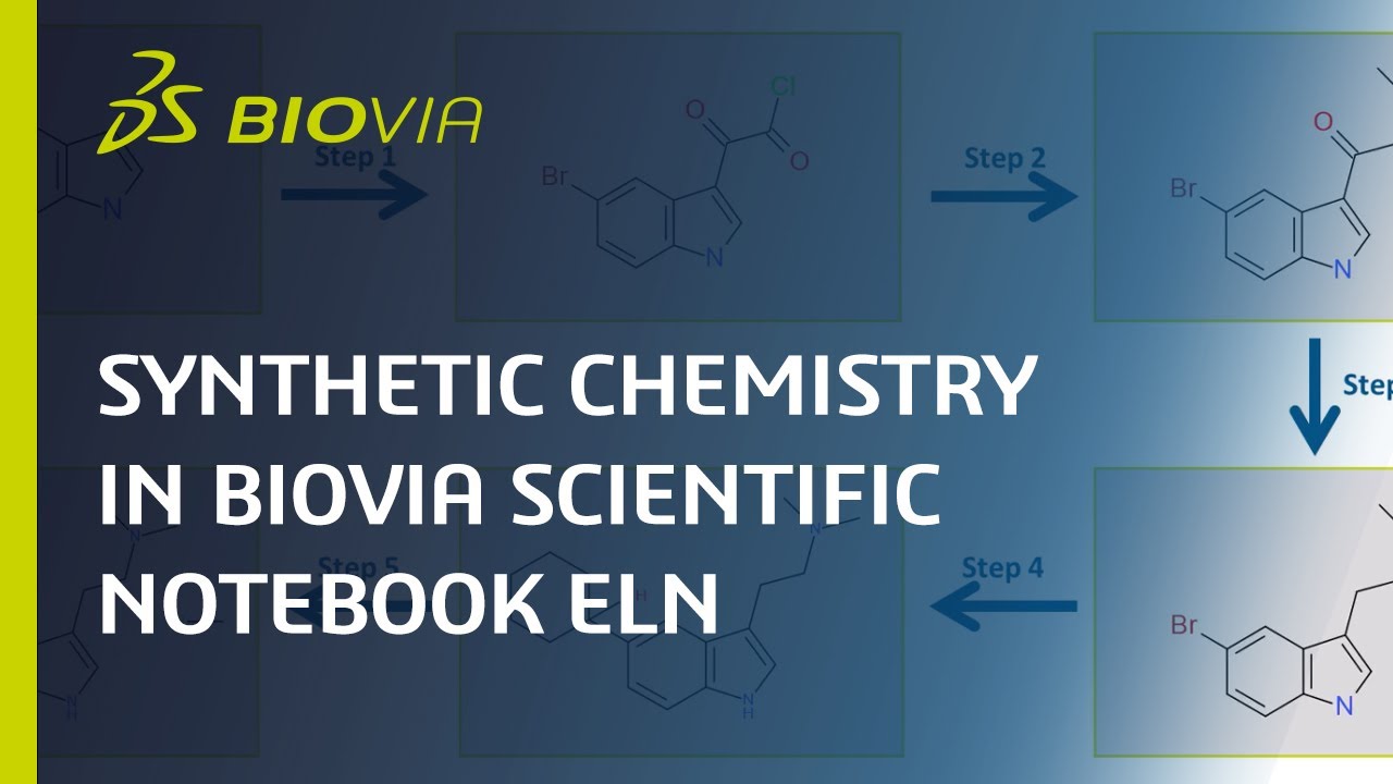 Synthetic Chemistry in BIOVIA Scientific Notebook ELN