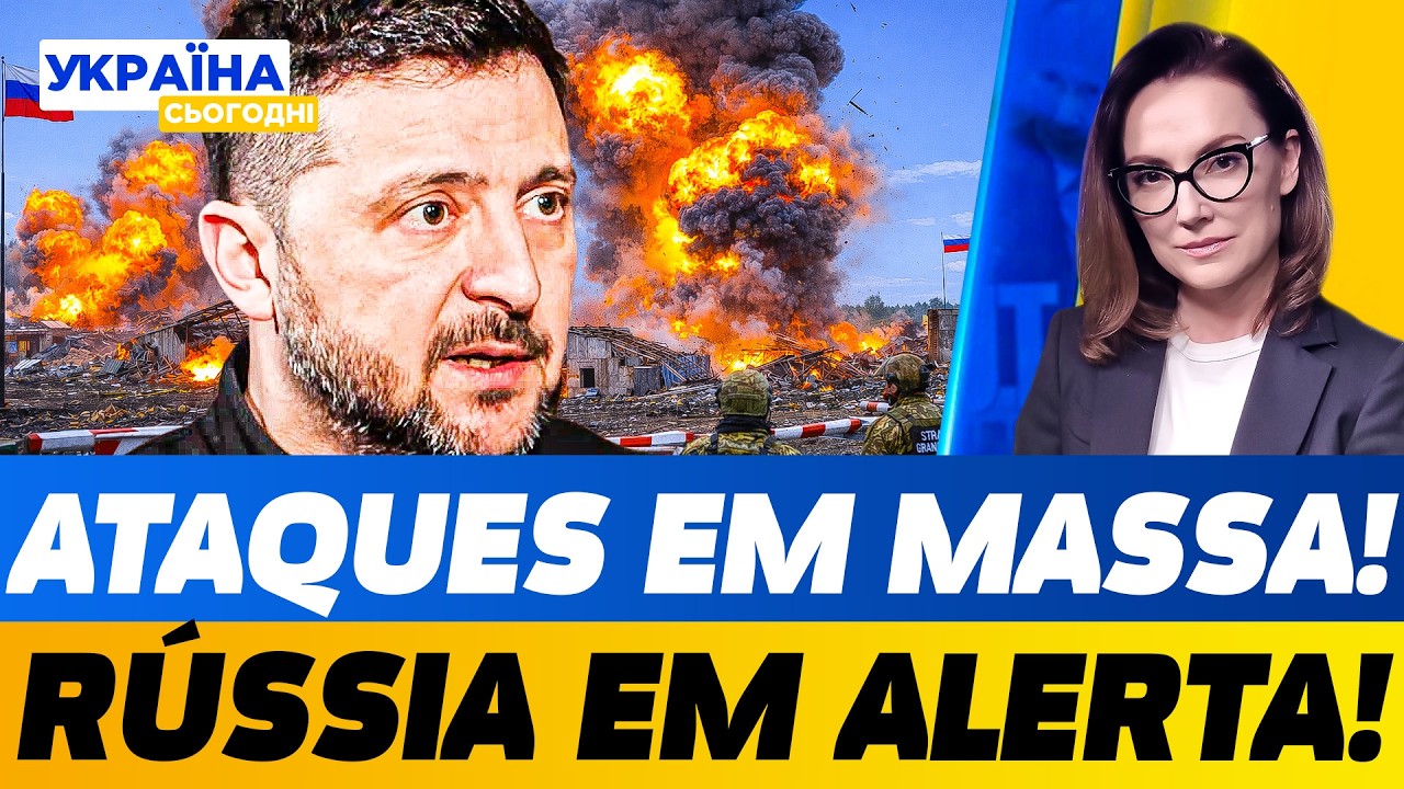 🔥 Ucrânia DESTRÓI depósitos russos! Explosões em série! Algo GRANDE começou!