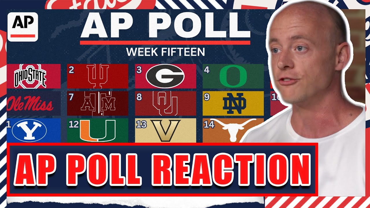 AP Poll Week 15 Reaction...MOST Overrated & Underrated Teams - Josh Pate Cut