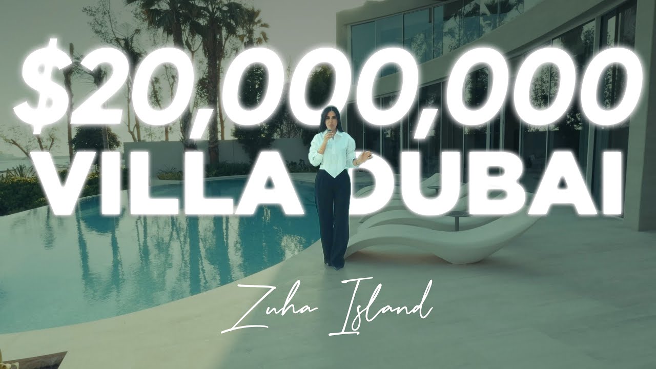 Inside Dubai’s $20,000,000 Villa on The World Islands 🌍 | Zuha Island Tour