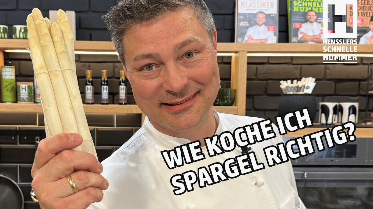 Schnelles Wie koche ich Spargel richtig? Rezept von Steffen Henssler
