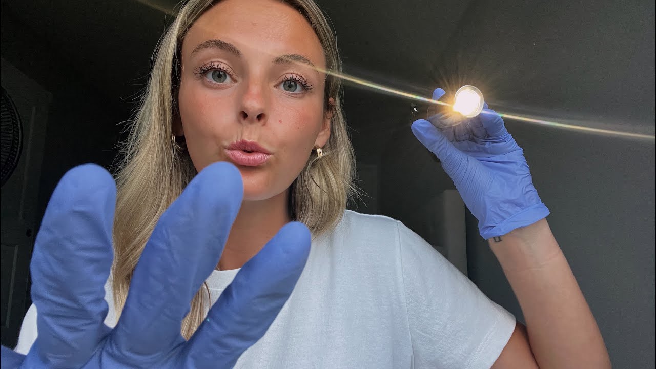 ASMR Fast 5 Minute Cranial Nerve Exam