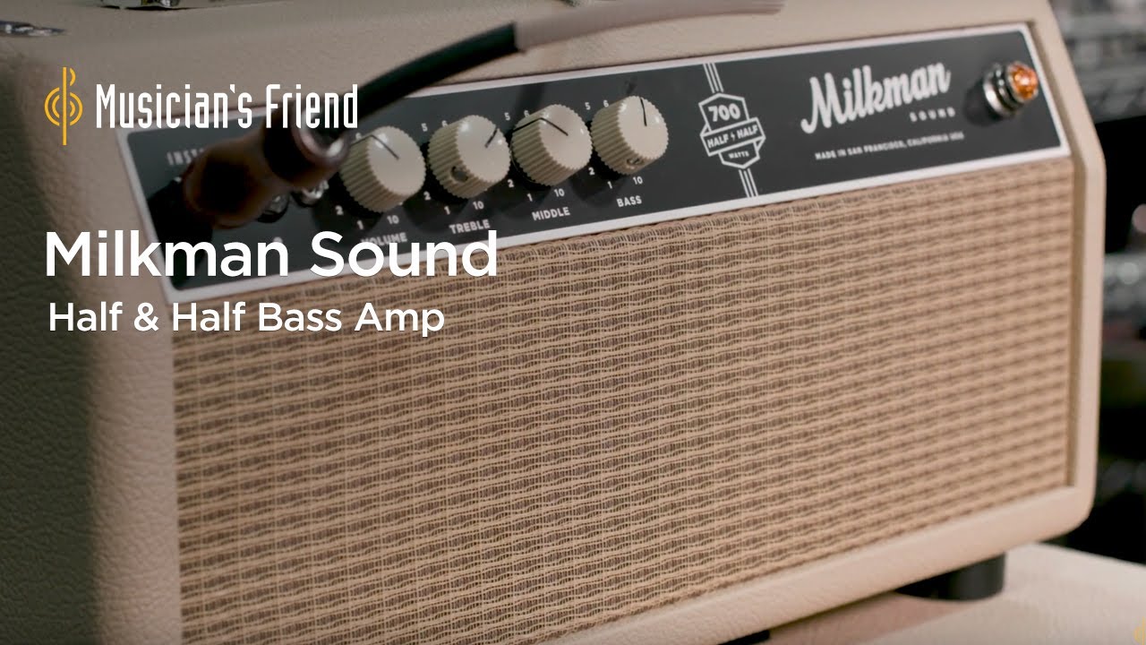 Milkman Sound Half and Half 700W Tube Hybrid Bass Amplifier - All Playing, No Talking