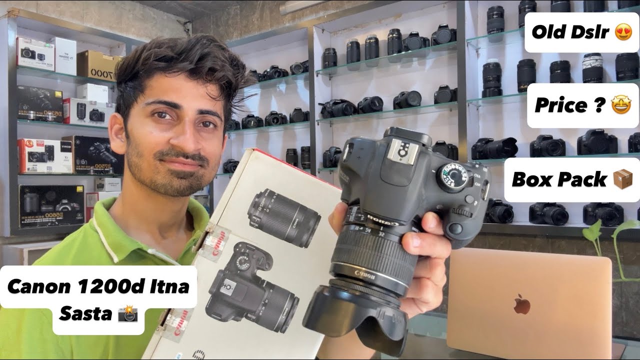 Canon 1200d Itna Sasta ? 😍 ON OFFER 📦 Second Hand Camera Market | Old Dslr Camera Shop 📸📍