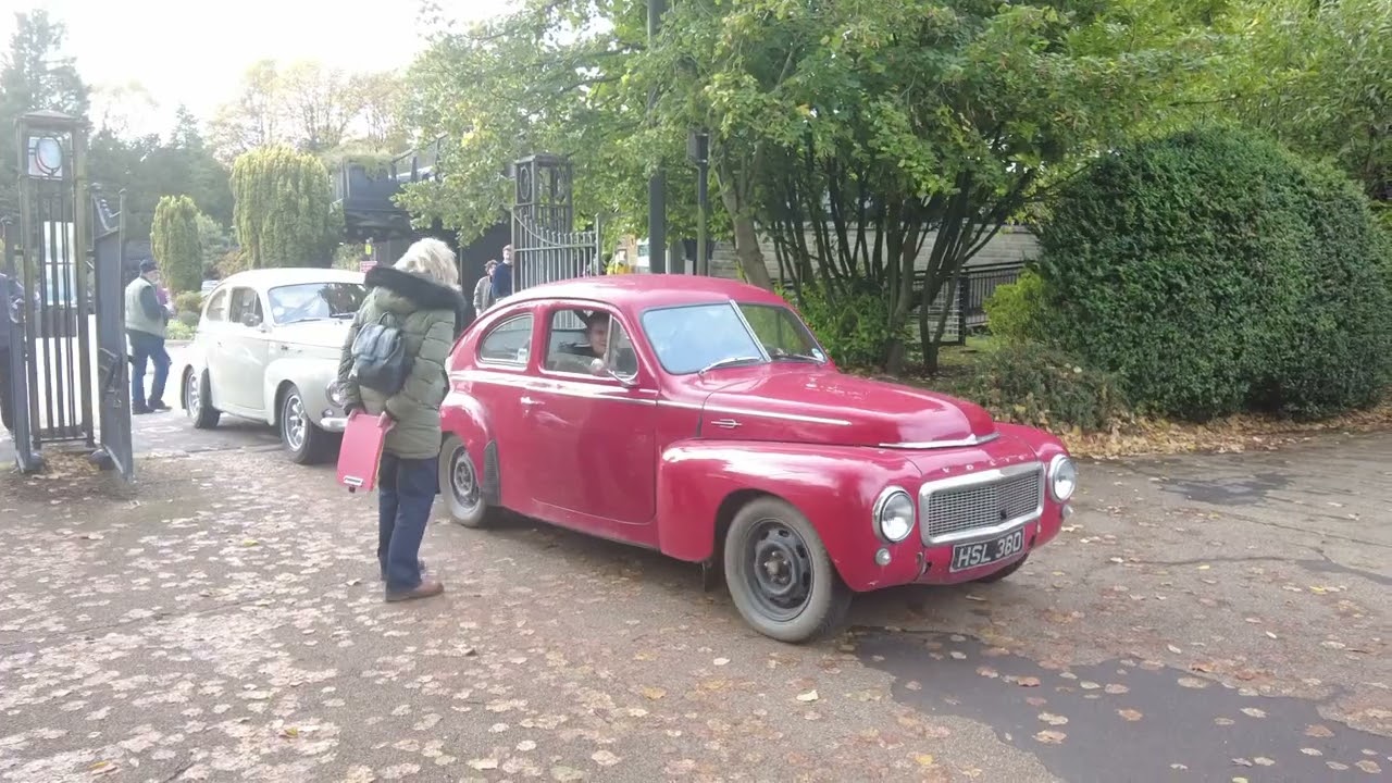 MATLOCK DANSPORT HISTORIC CAR RALLY at Buxton Derbyshire.