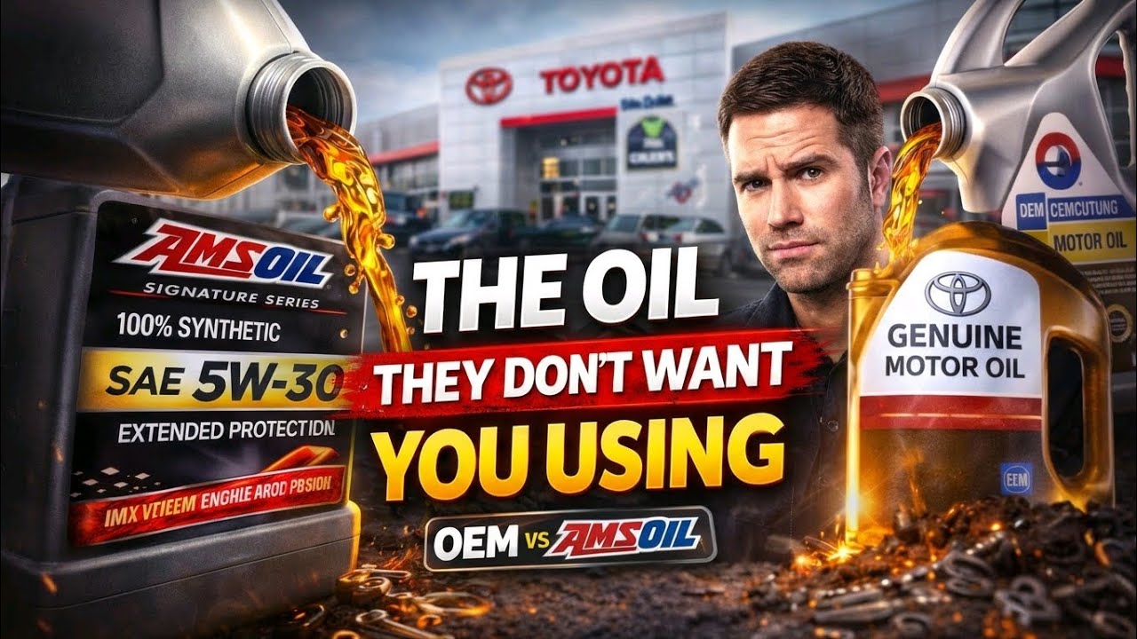 AMSOIL vs OEM Oil: Which One Manufacturers Don’t Want You Using