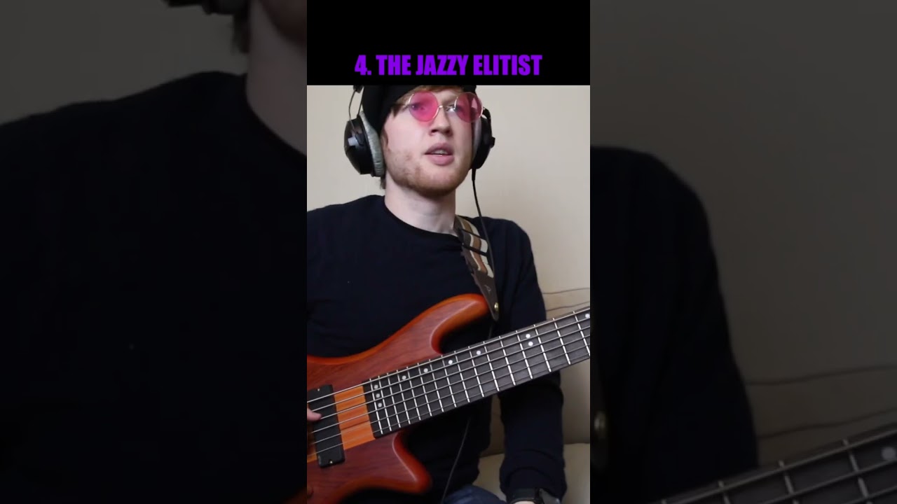 6 Funny Types of Bassist