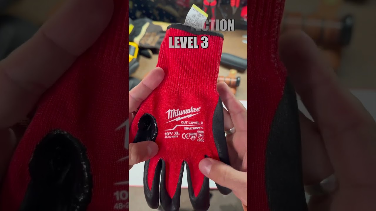 You need this ! Cut protected gloves.