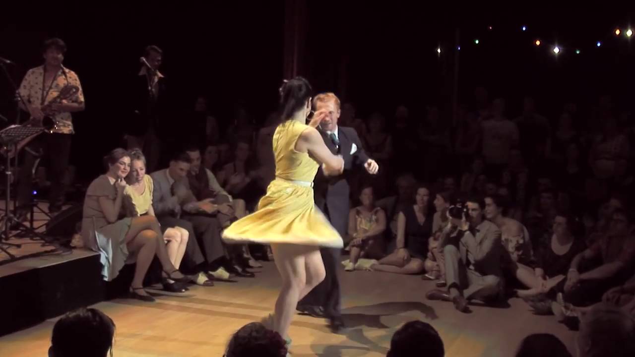 Sharon Davis & Tony Jackson Freestyle Lindy Hop at Crazy Swing Camp 2015