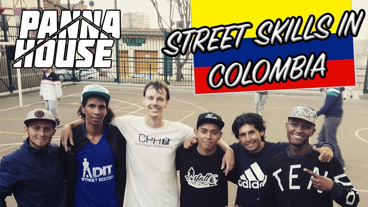 Jacob Corneliusen Street Soccer Skills in Colombia