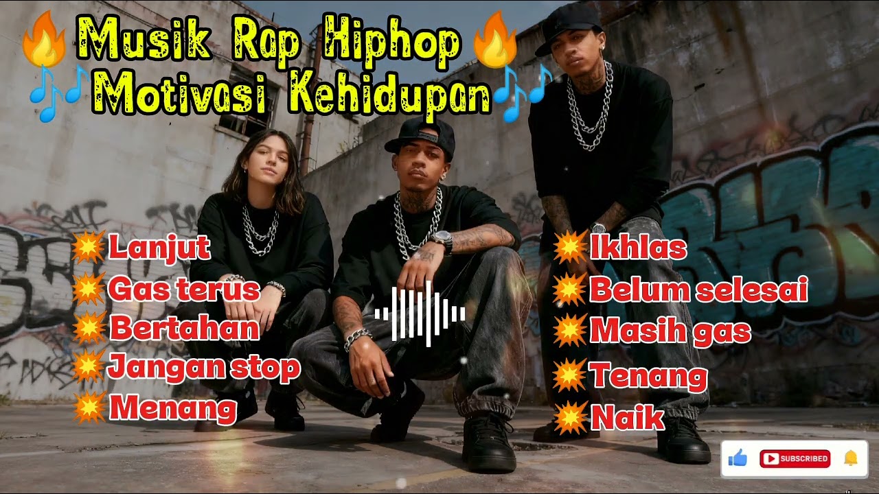 🔥Musik Rap Hiphop🔥🎧 Motivasi Kehidupan🎧