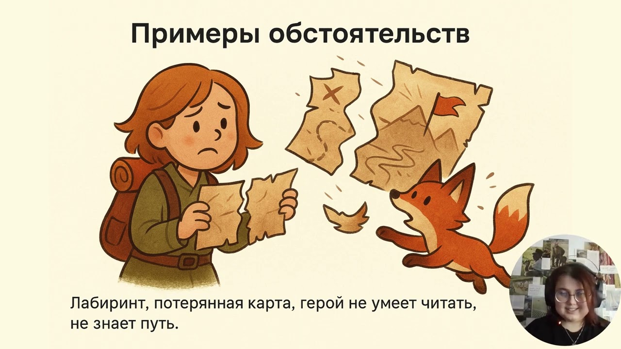 Истории из шляпы. Урок 3  Цель героя и препятствия.