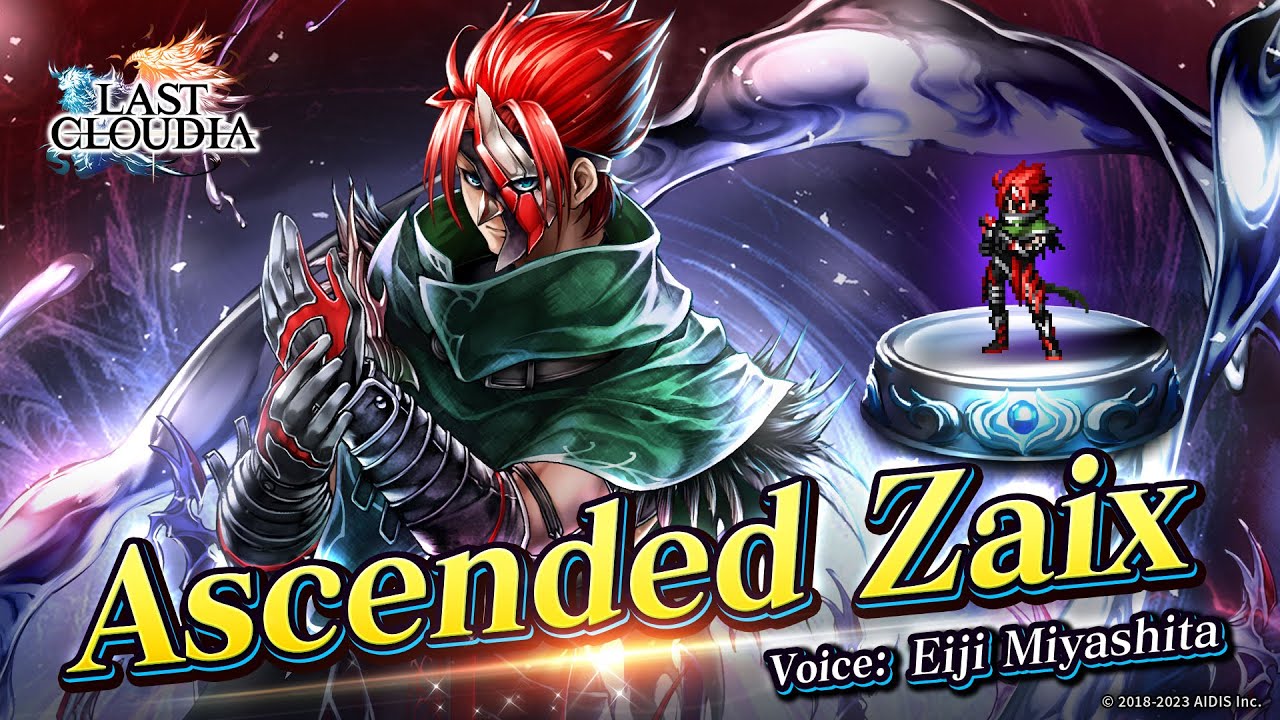 LAST CLOUDIA: Ascended Zaix Introduction Video (Available Jan 12, 2023)