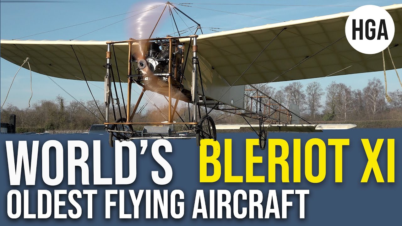 The Oldest Flying Aircraft in the World | Up Close with the Legendary Blériot
