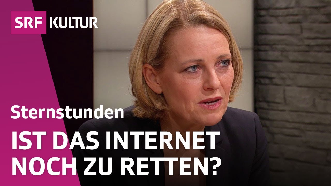 Miriam Meckel über Filterblasen und digitale Wutbürger | Sternstunde Philosophie | SRF Kultur