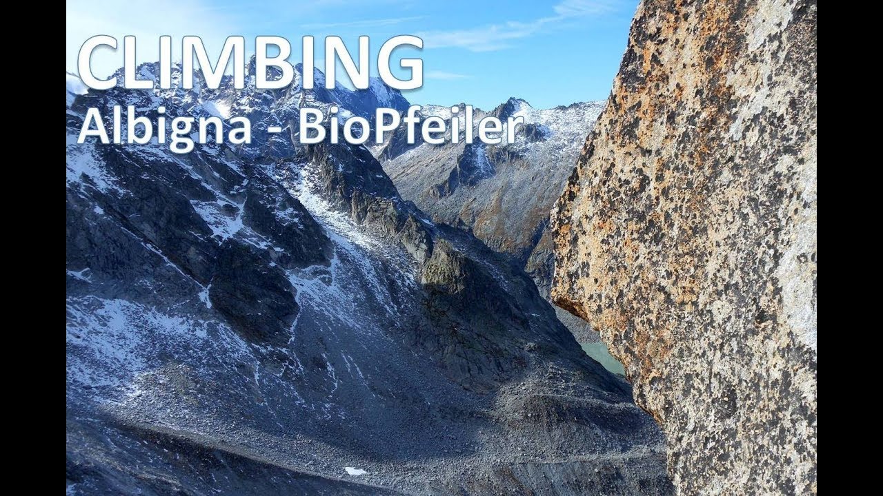 Climbing at BIOPFEILER, ALBIGNA (Switzerland) - Via Classica