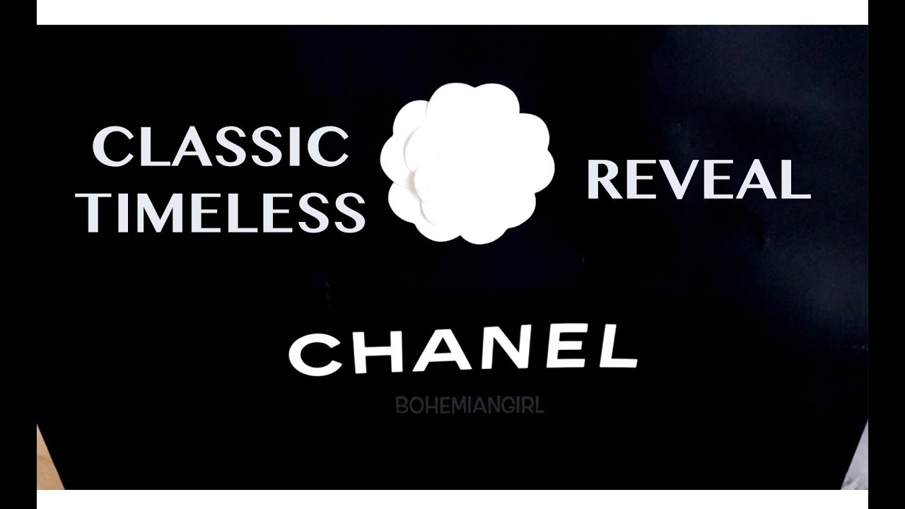 CLASSIC TIMELESS CHANEL BAG REVEAL