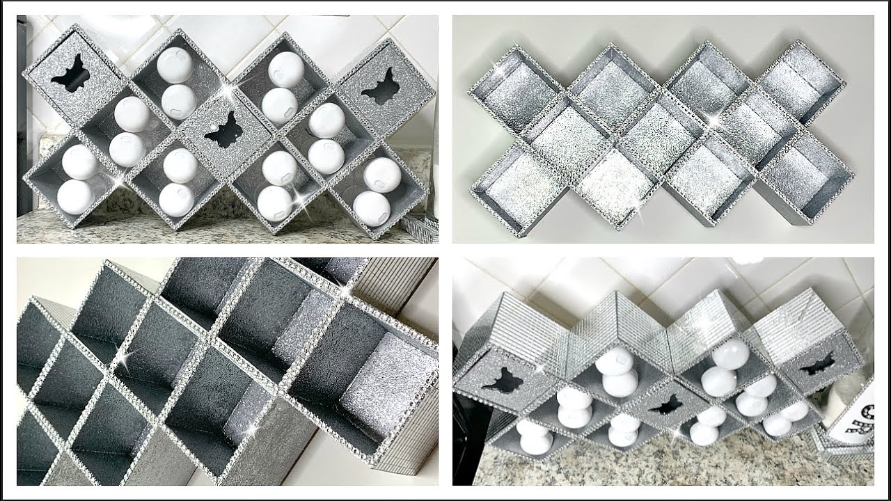 Dollar Tree DIY Glam Kitchen Spice Rack | Bling Wall Decor | Dollar Tree Room Decor