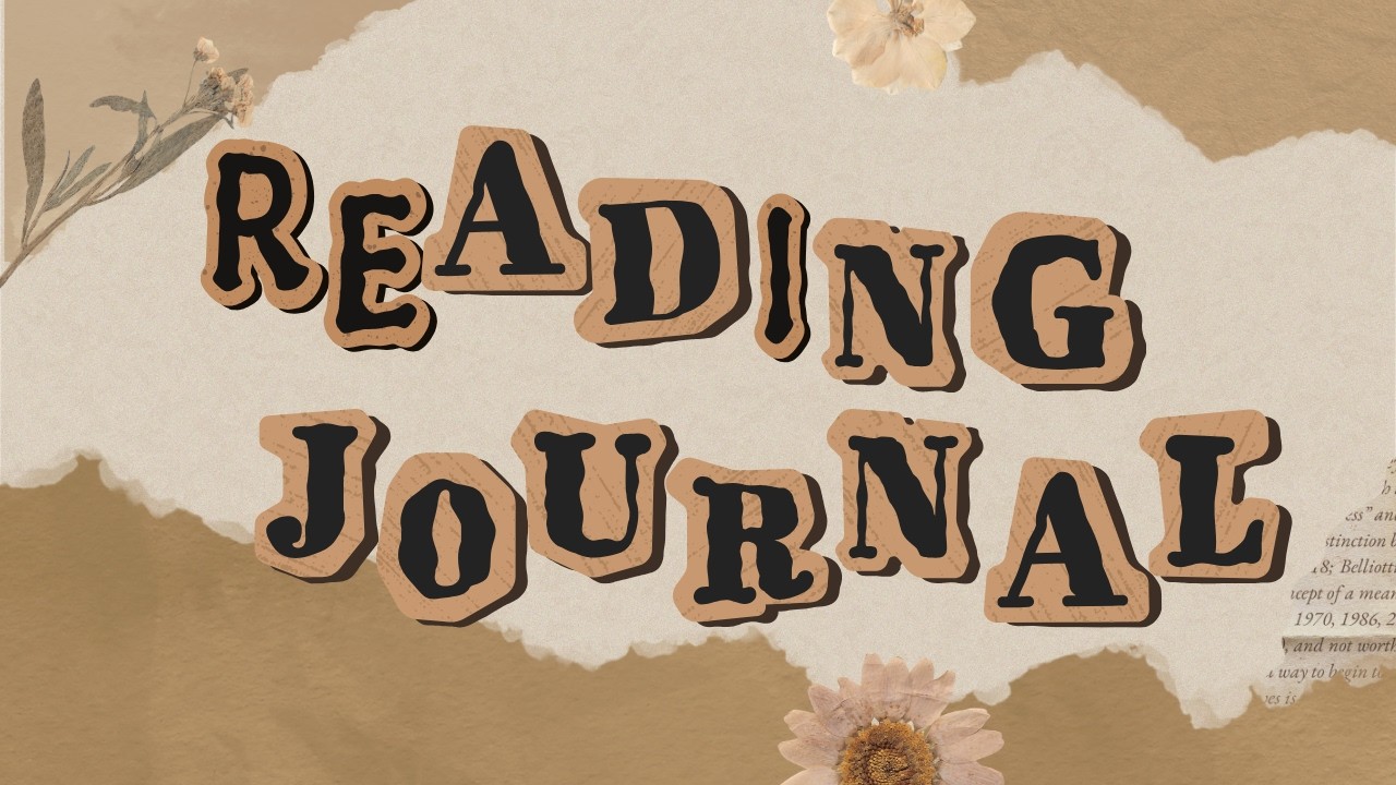 JOURNAL WITH ME | SECCIONES DEL READING JOURNAL