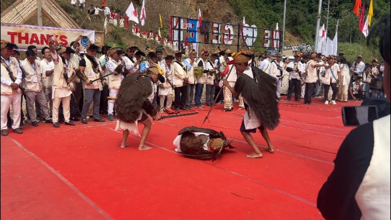 Culture: Demonstration of Traditional Warfare😍