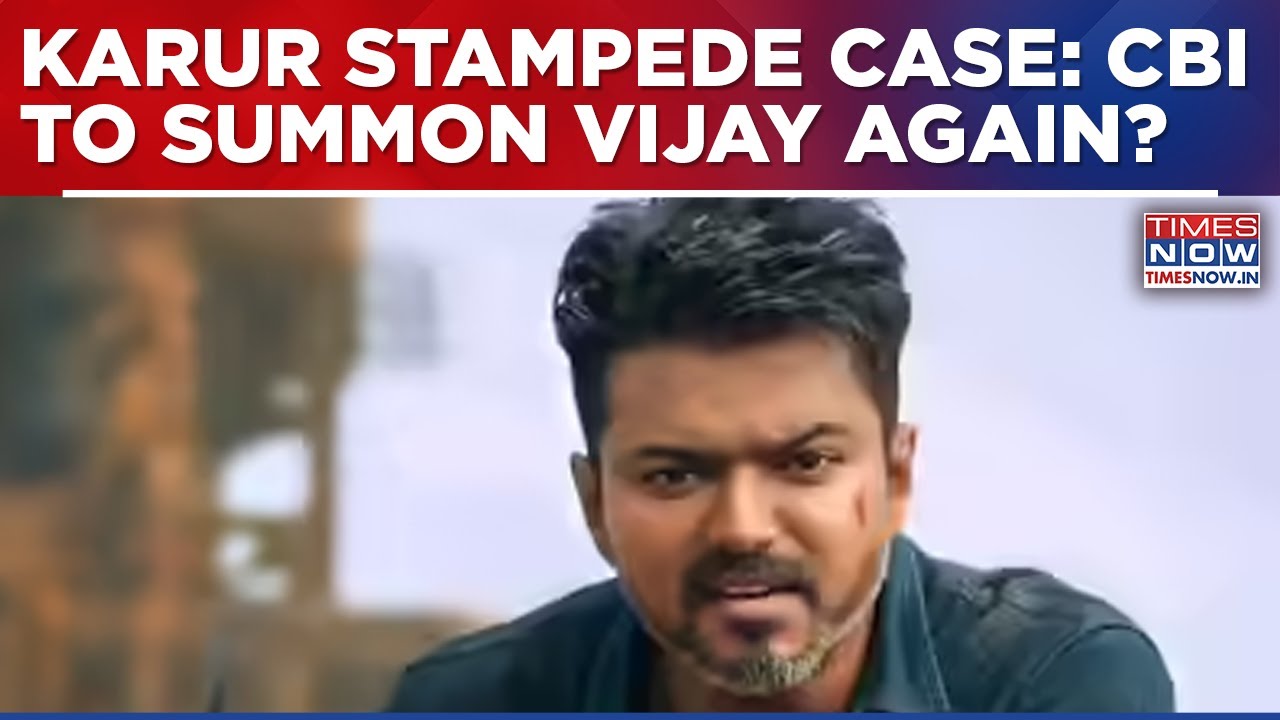 CBI Grills Vijay For 7 Hours In Karur Stampede Probe; TVK Chief Denies Blame For Deadly Chaos