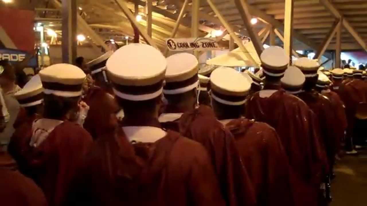 The Marching Wildcats of Bethune-Cookman University enter the stadium Sep 21st, 2013