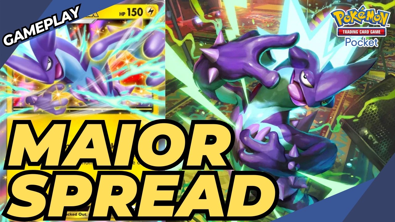 Toxtricity não é tão ruim quanto você pensa | Gameplay Pokémon TCG Pocket