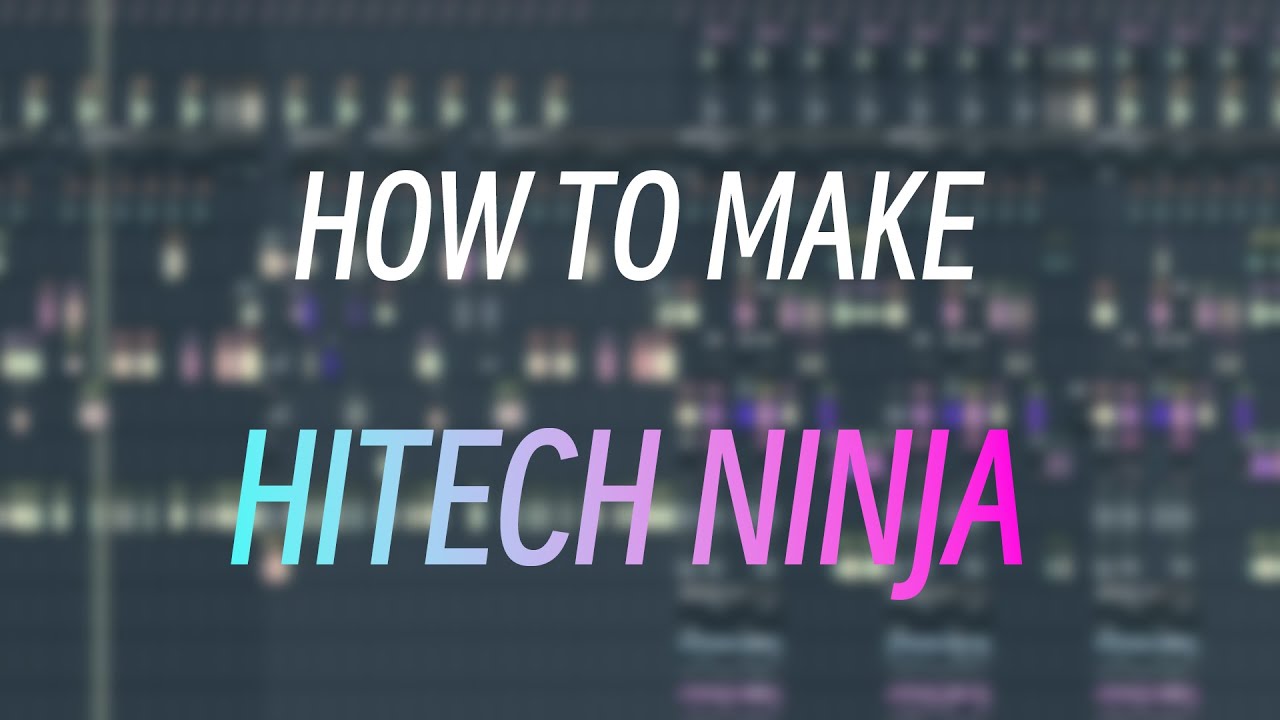 HOW TO MAKE HITECH NINJA