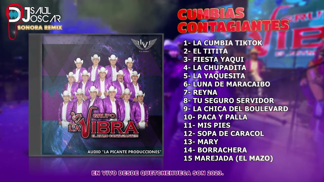 CUMBIAS PARA BAILAR - GRUPO LA VIBRA  