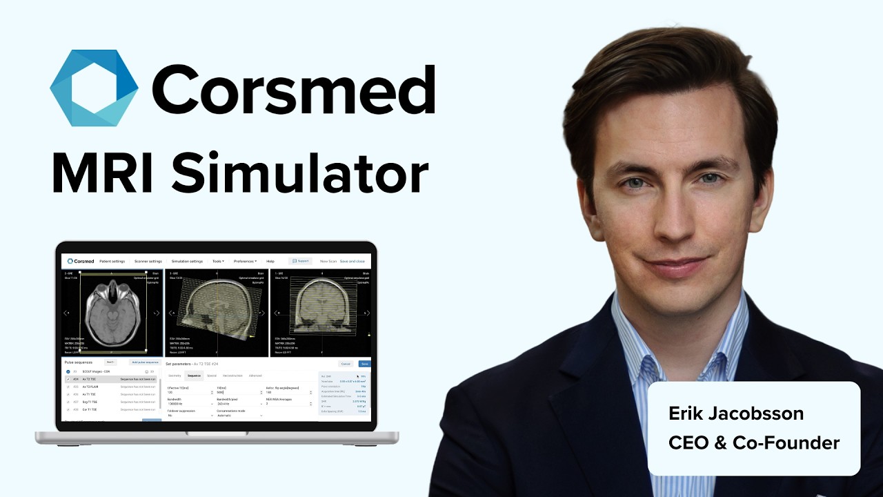 Corsmed MRI Simulator in 6 min – Like a Real MRI Scanner on Your Laptop