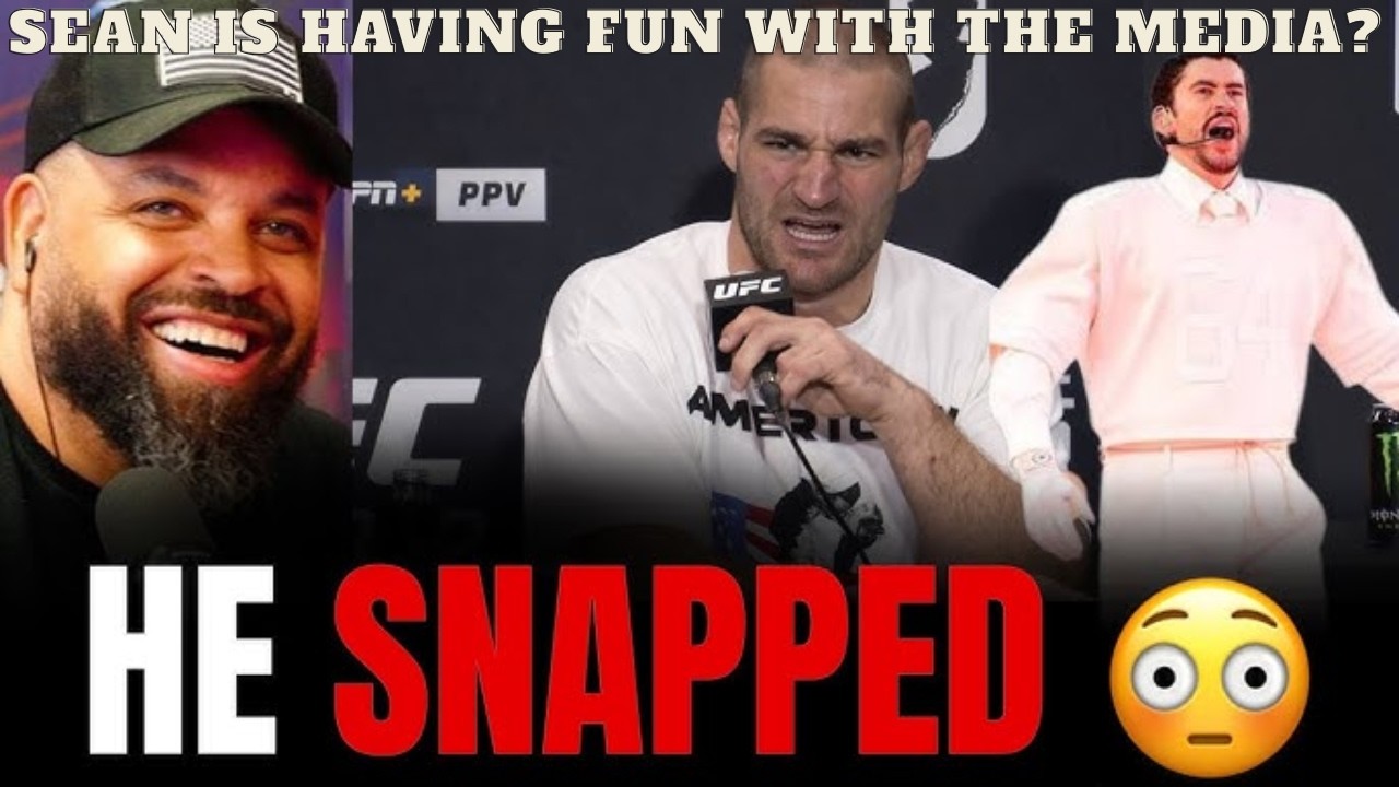 UFC Sean Strickland UNLEASHES on Reporter Over Bad Bunny