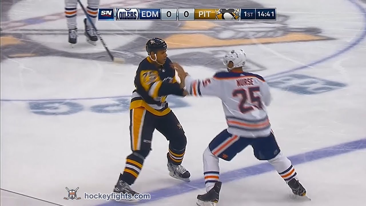 Darnell Nurse vs Ryan Reaves Oct 24, 2017