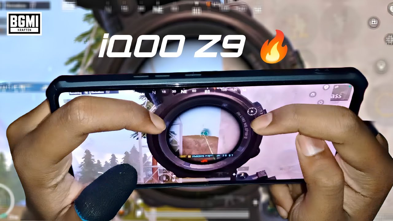 iQOO Z9 5G Gameplay with Handcam 🔥 | BGMI 4.1 UPDATE | SMOOTH+60 FPS