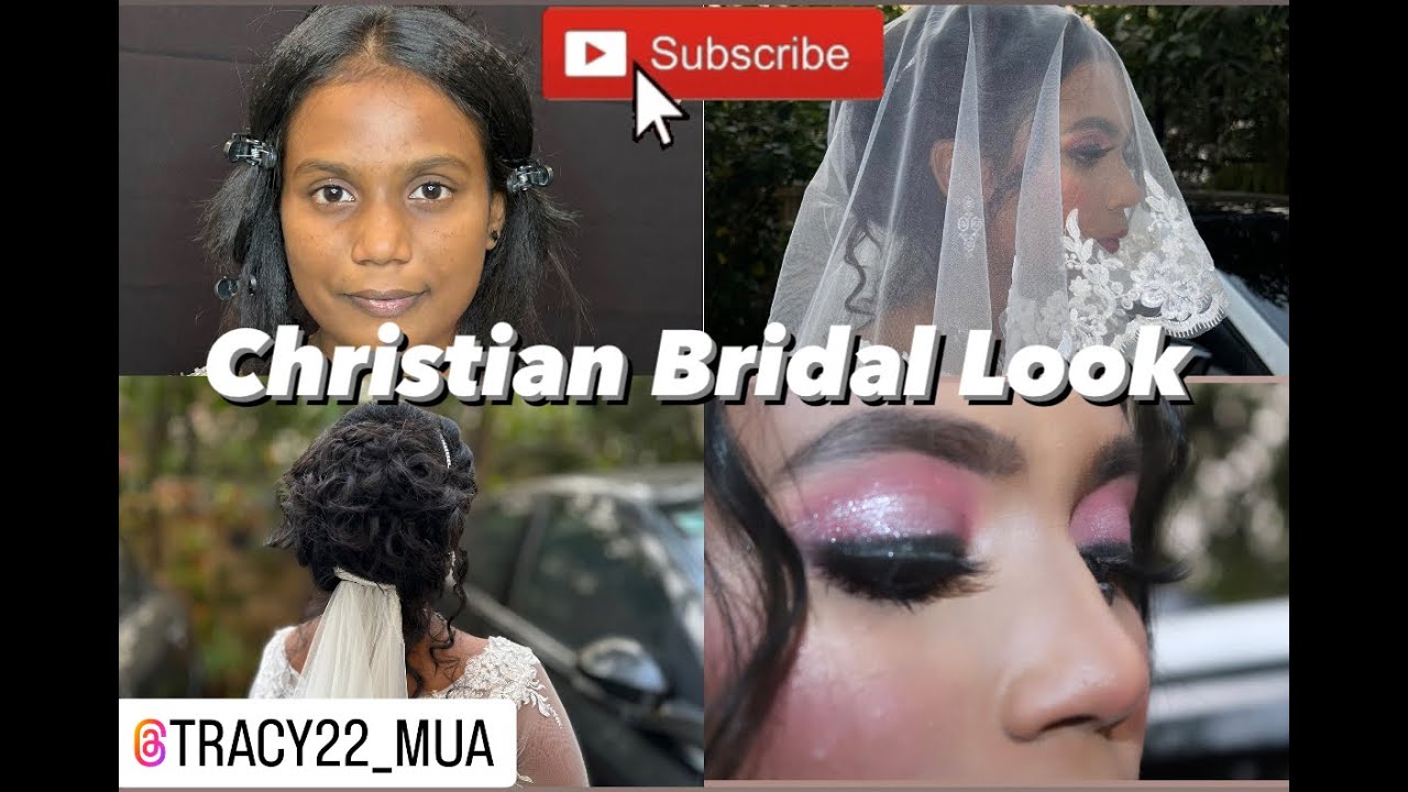 CHRISTIAN BRIDE | CATHOLIC WEDDING MAKEUP | MAKEUP FOR BEGINNERS| MAKEUP ON DUSKY/BROWN SKIN