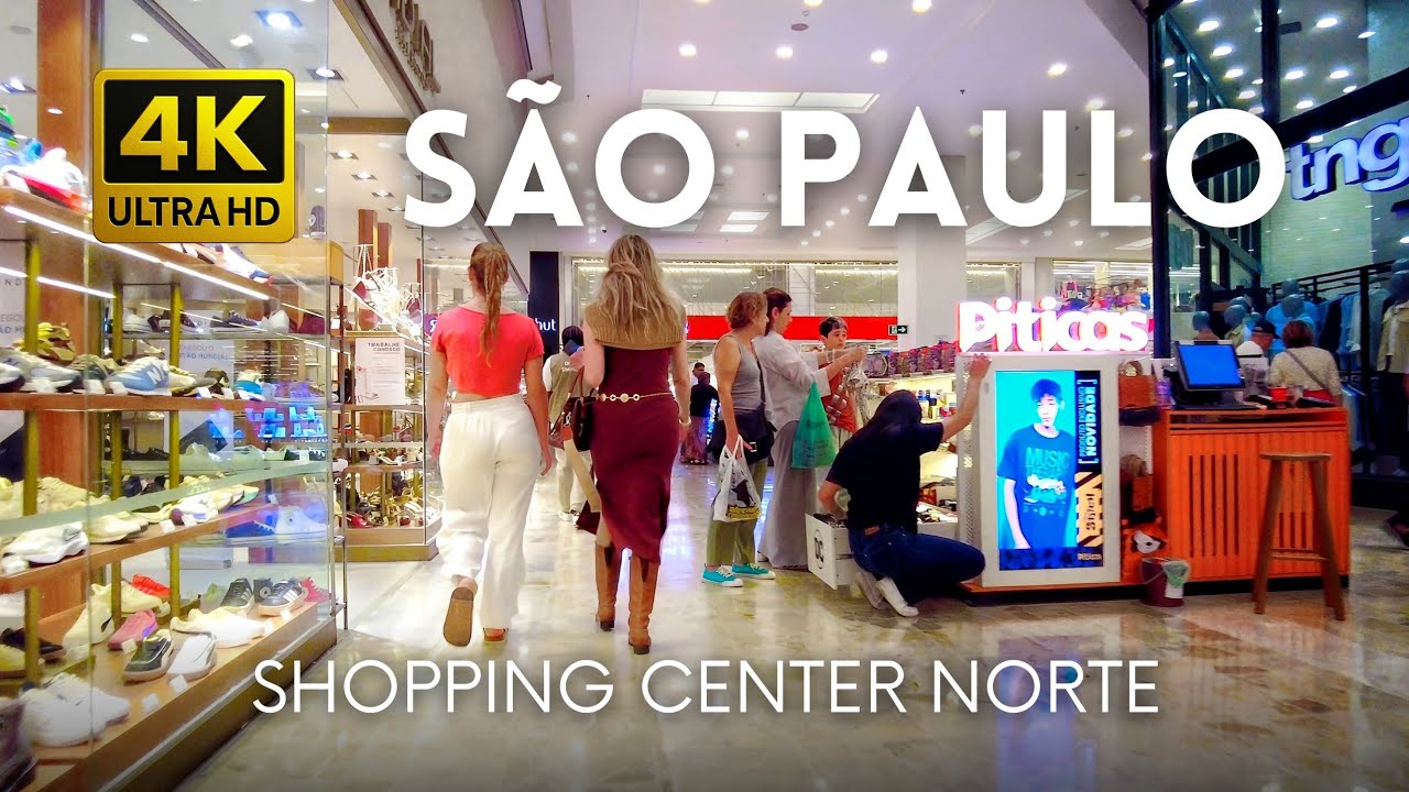 🇧🇷 Shopping Center Norte, São Paulo • 4K