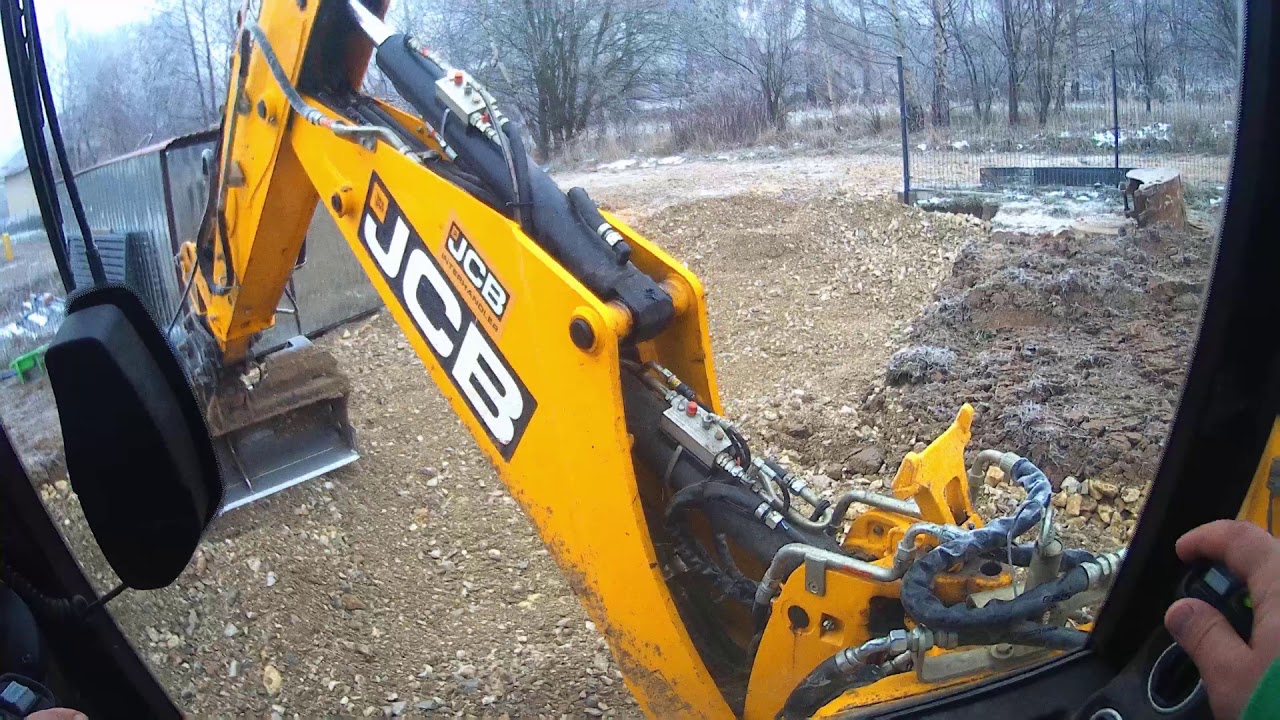 JCB 3CX Contractor odc. 4  Wykonanie Podjazdu Na Posesji !