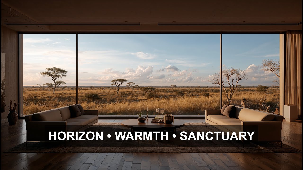 Savannah Light & Still Horizons 🌾 | Calm Ambient Music for Relaxation & Presence