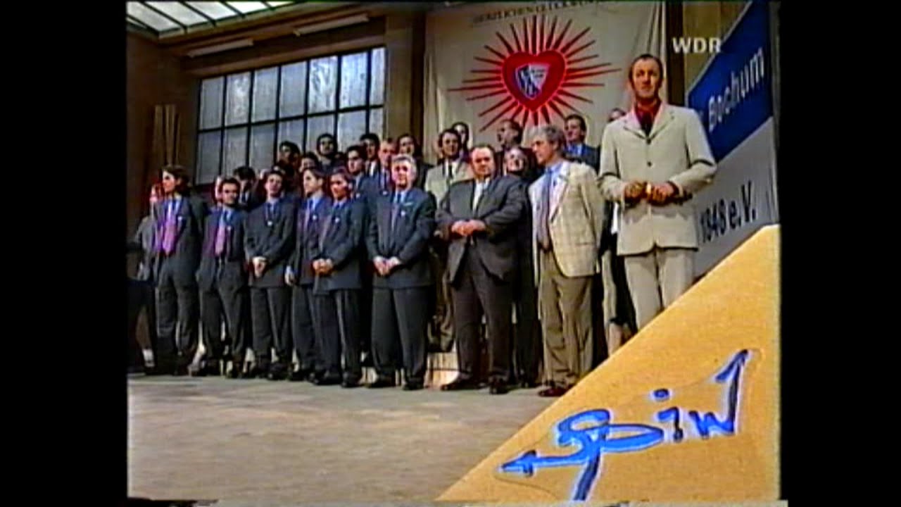 WDR Sport im Westen (25.05.97) zum Einzug des VfL Bochum in den UEFA-Cup - Schauspielhaus Bochum