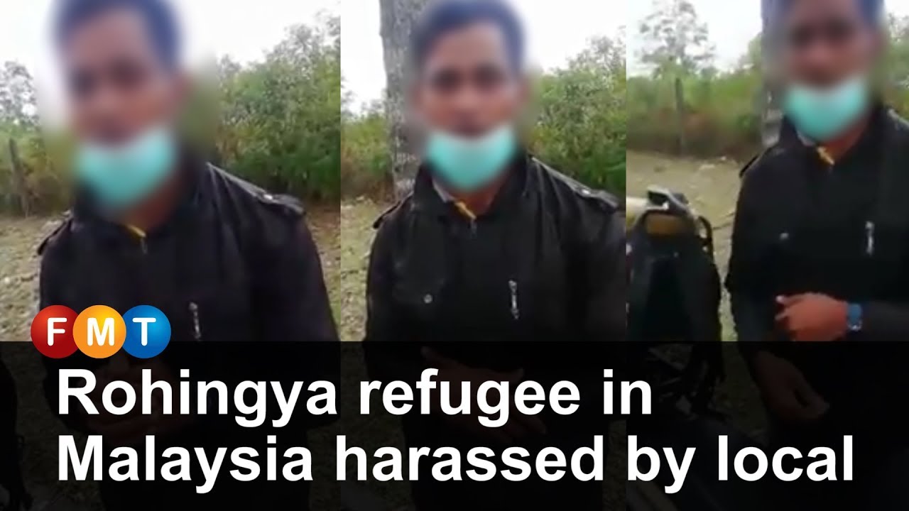 Rohingya refugee in Malaysia harassed by local
