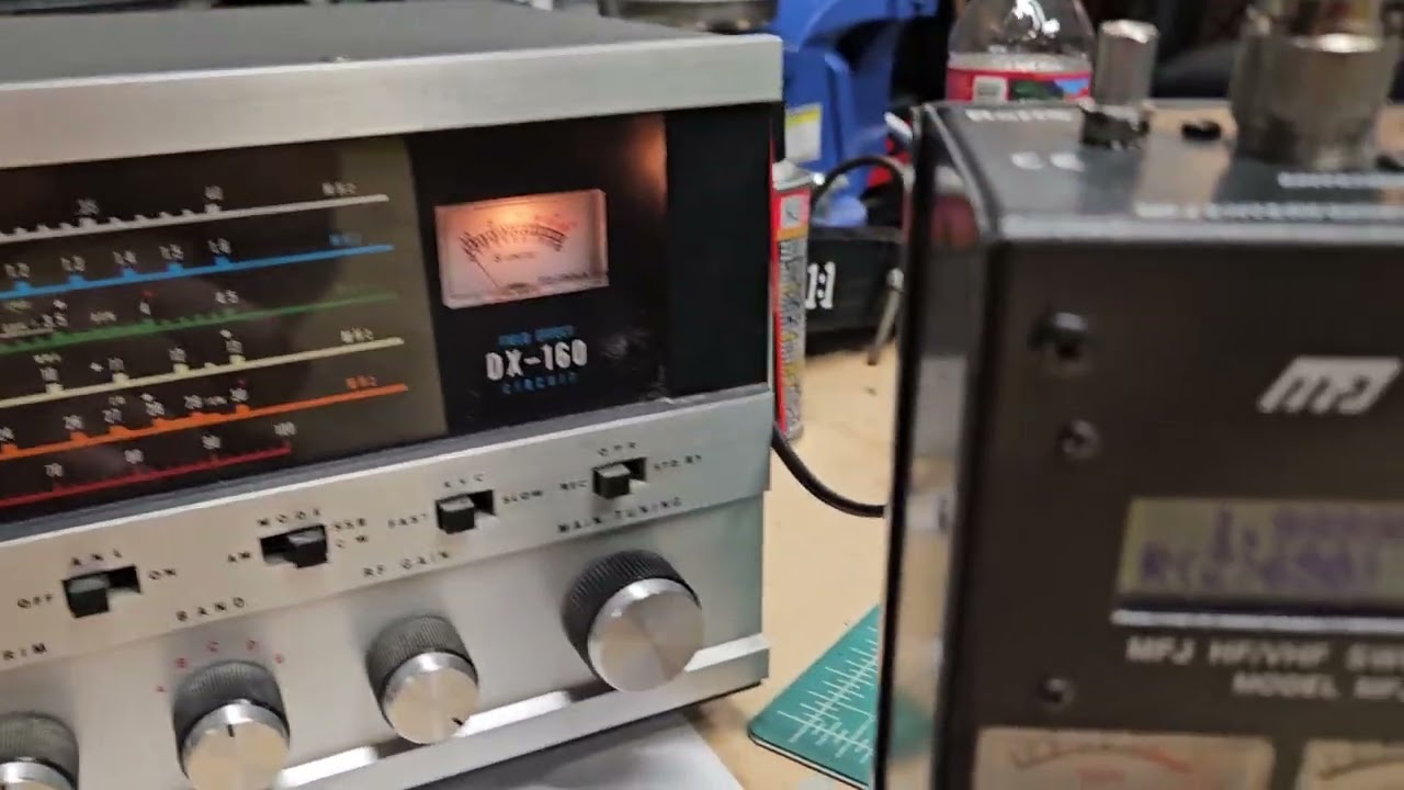 Using the MFJ-259 B to Zero Beat a Receiver. 