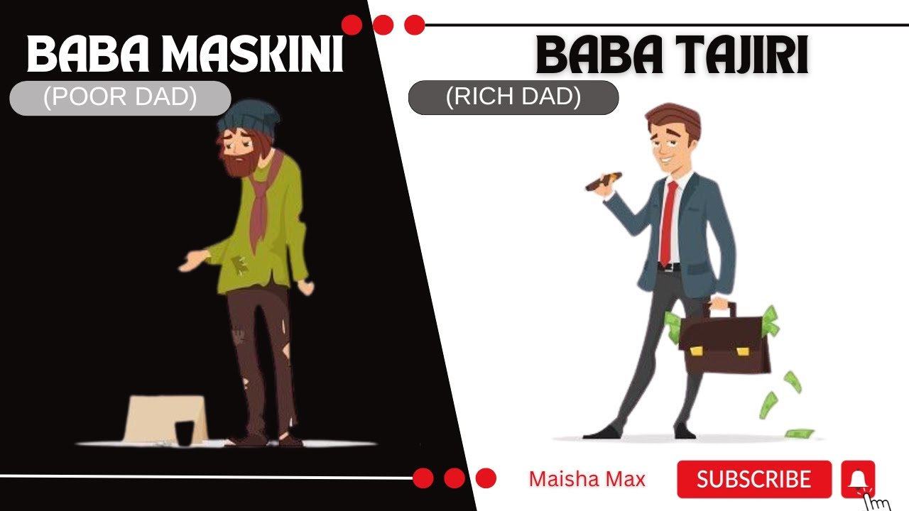 MAFUNZO YA SIRI YA MAFANIKIO: MATAJIRI WANAFUNDISHA WATOTO WAO (RICH DAD, POOR DAD)