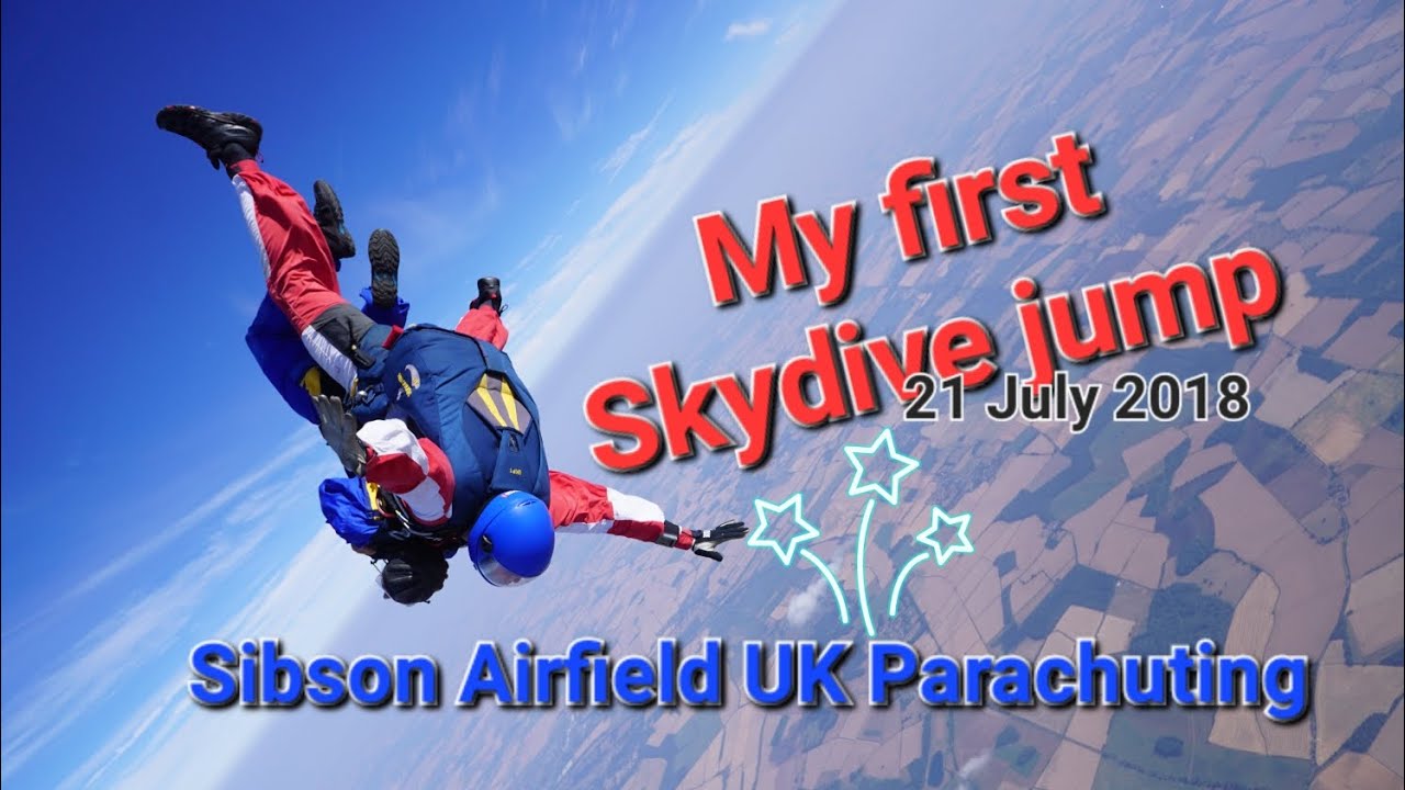 My first Tandem Skydive at Sibson Airfield #skydive
