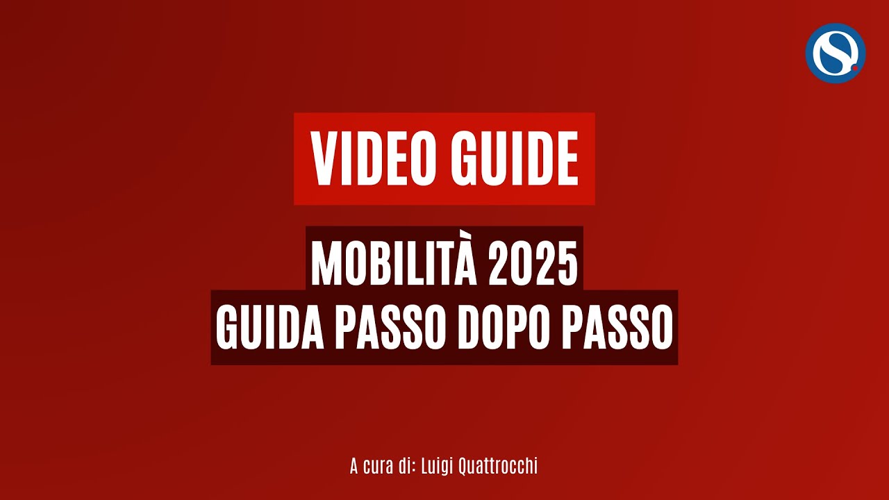 VIDEO GUIDA COMPLETA | Mobilit&agrave; docenti 2025, la domanda senza segreti: tutti i passaggi spiegati