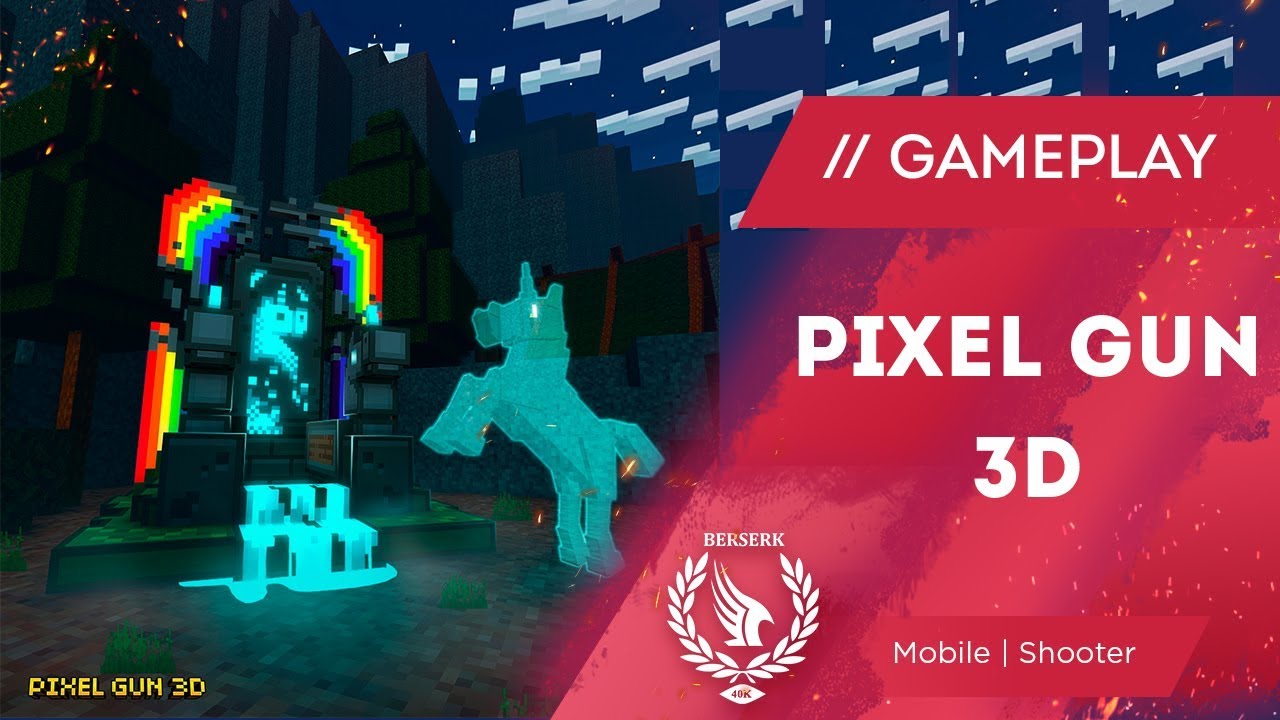 Pixel Gun 3D Stream | THE NEW UPDATE 16.9 AND BATTLEPASS WITH BERSERK40K | ALL UPDATE WEAPONS